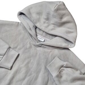 Comfrt Mens S Gray Hoodie Pullover Minimalist Essential Zip Pocket